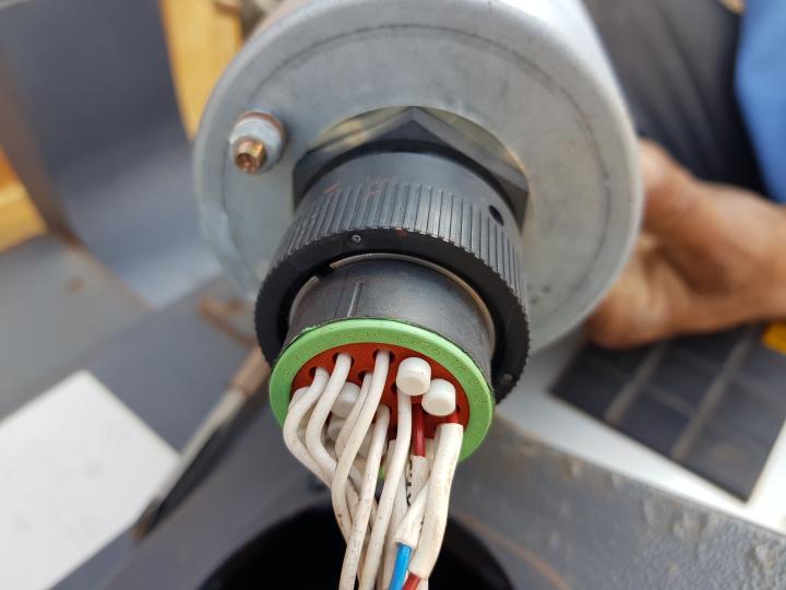 Liebherr Crane Controller Module W/ 10571114 (Joystick), 10446150 Pme1 Monitor 5