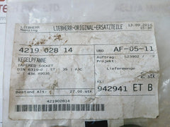Liebherr Din 6319-d Conical Seat