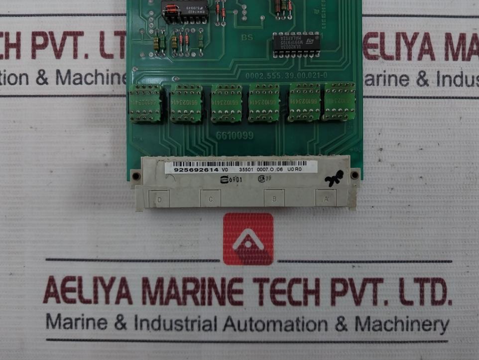 Liebherr Electronic 925692614 Threshold Switch Plug-in Pc Card Uba A-lift-3