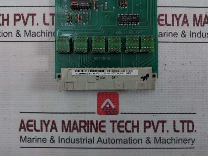 Liebherr Electronic 925692614 Threshold Switch Plug-in Pc Card Uba A-lift-3