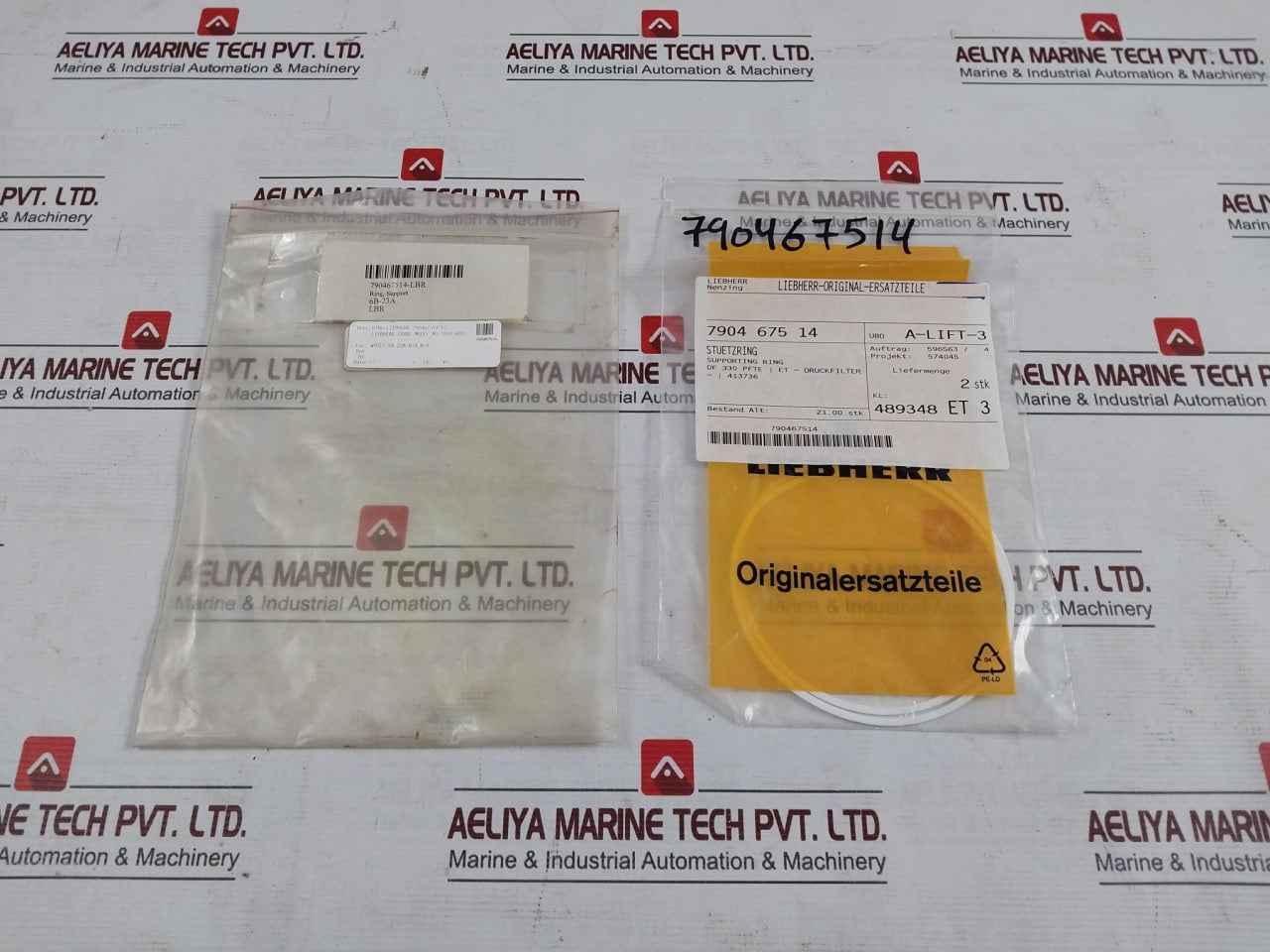 Liebherr Mtc-1900-60D Seal O-ring Kit For Crane Model 6B-23A Iso 3601-1