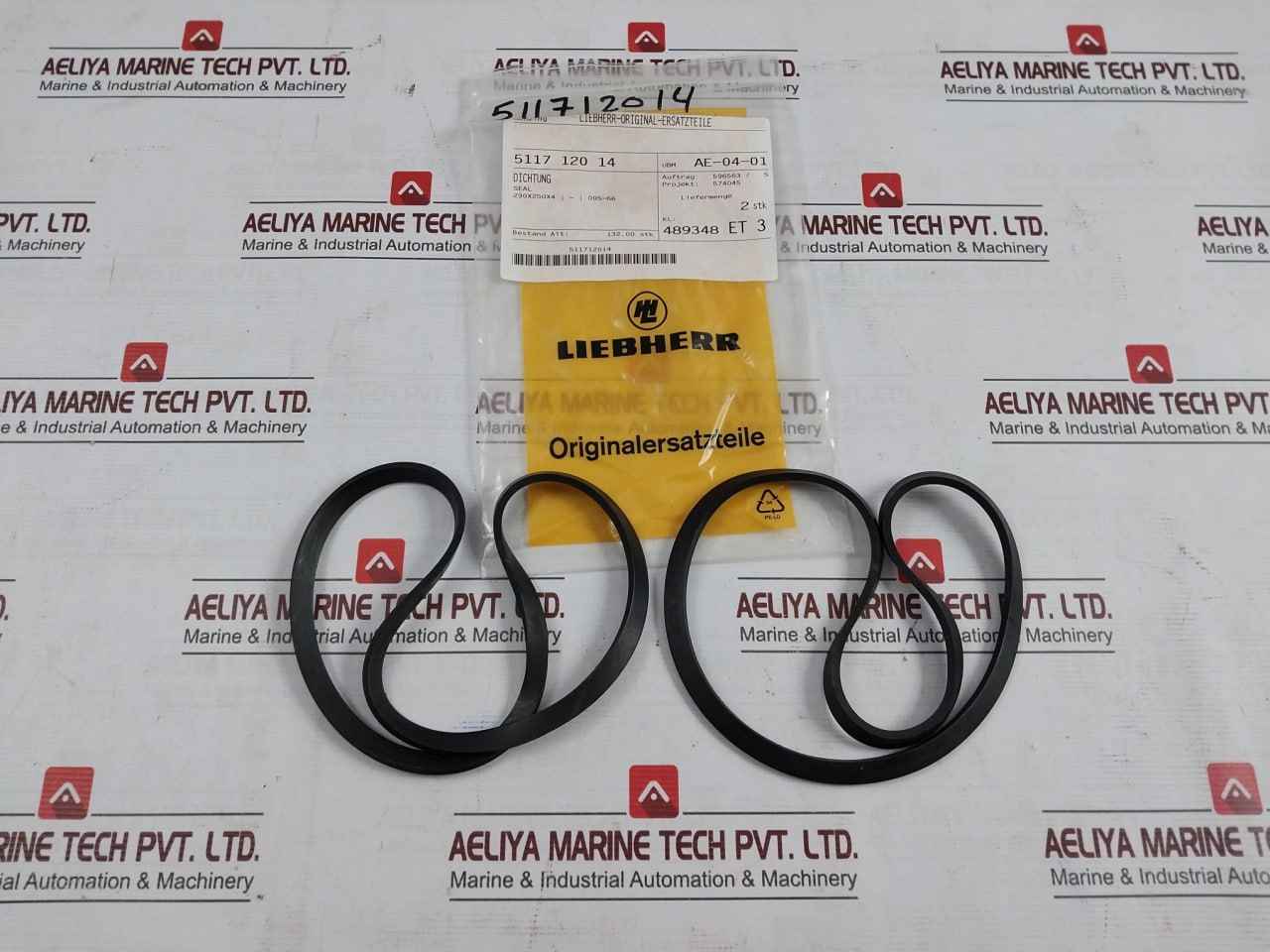Liebherr Mtc-1900-60D Seal O-ring Kit For Crane Model 6B-23A Iso 3601-1