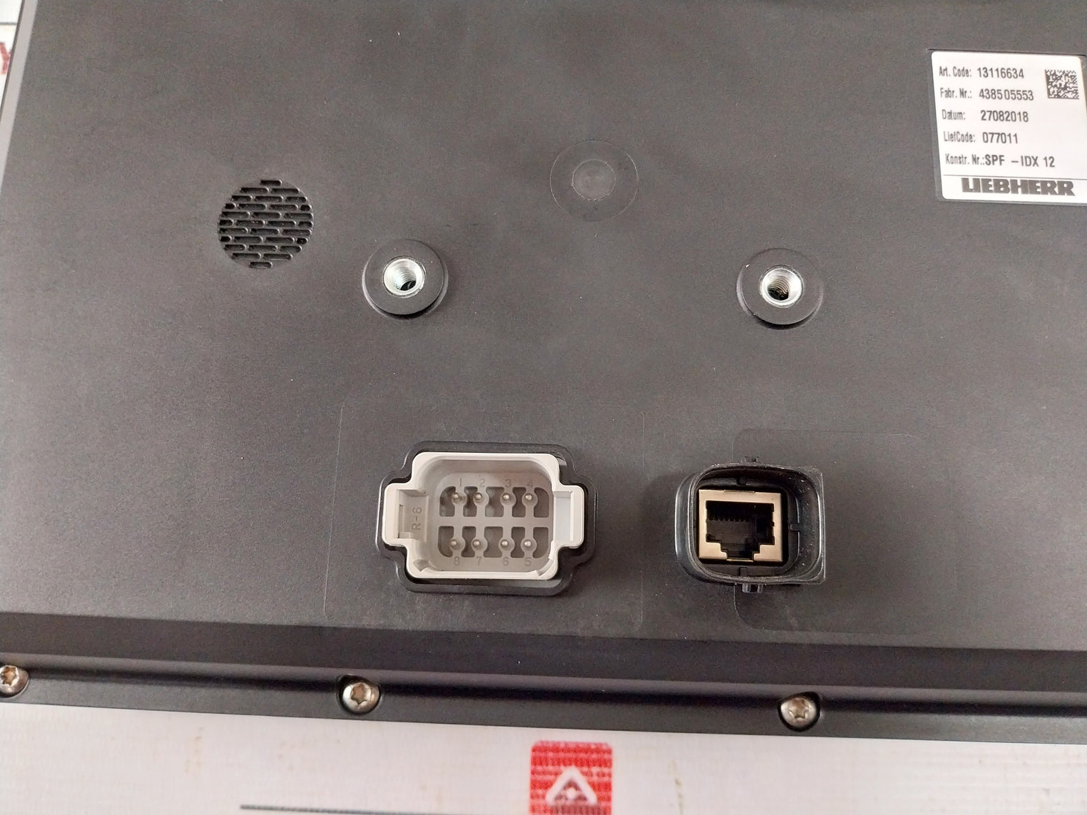 Liebherr Spf-idx 12 Monitor Modification Kit 13116634