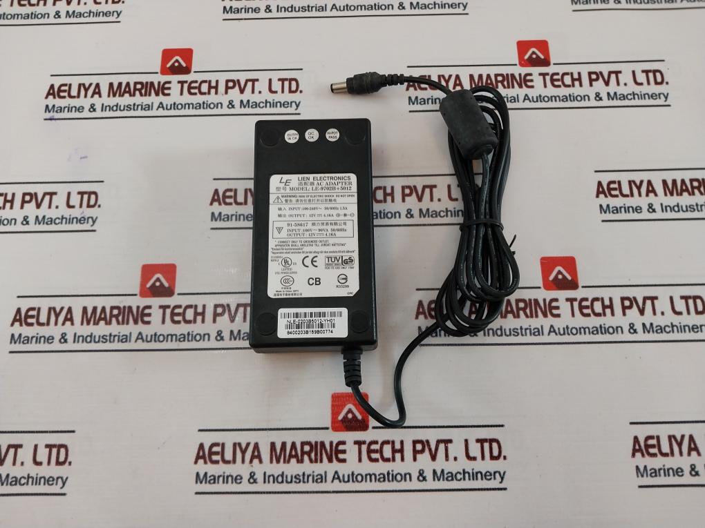 Lien Electronics LE-9702B+5012 AC Adapter Set 100-240V~ 50/60 Hz 1.5A