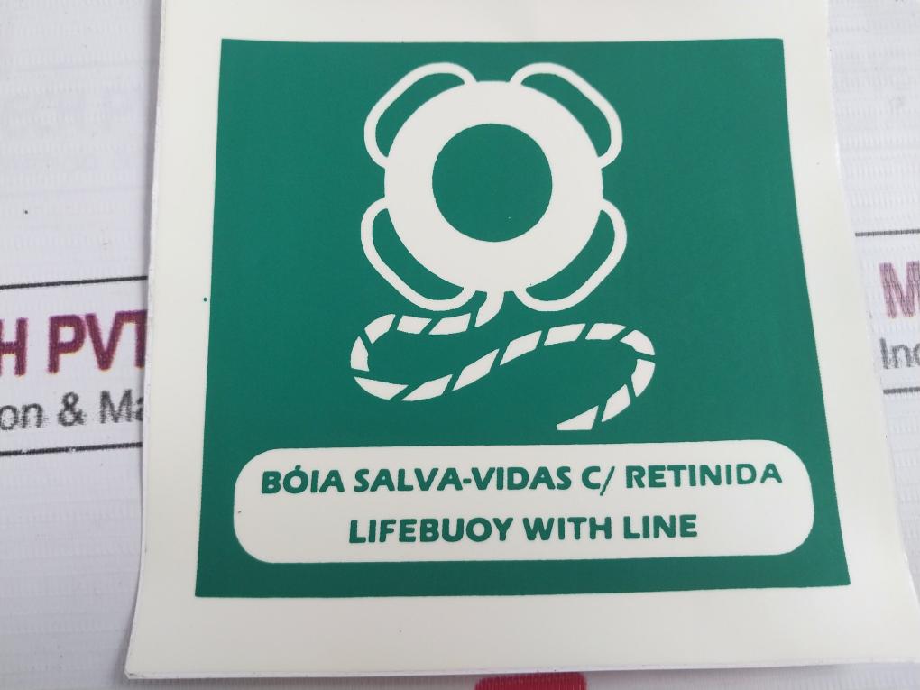 Lifebuoy With Line Light And Line Imo Sign