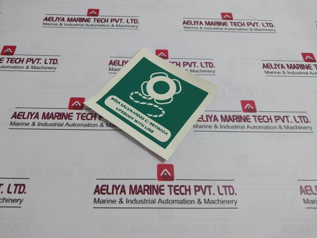 Lifebuoy With Line Light And Line Imo Sign