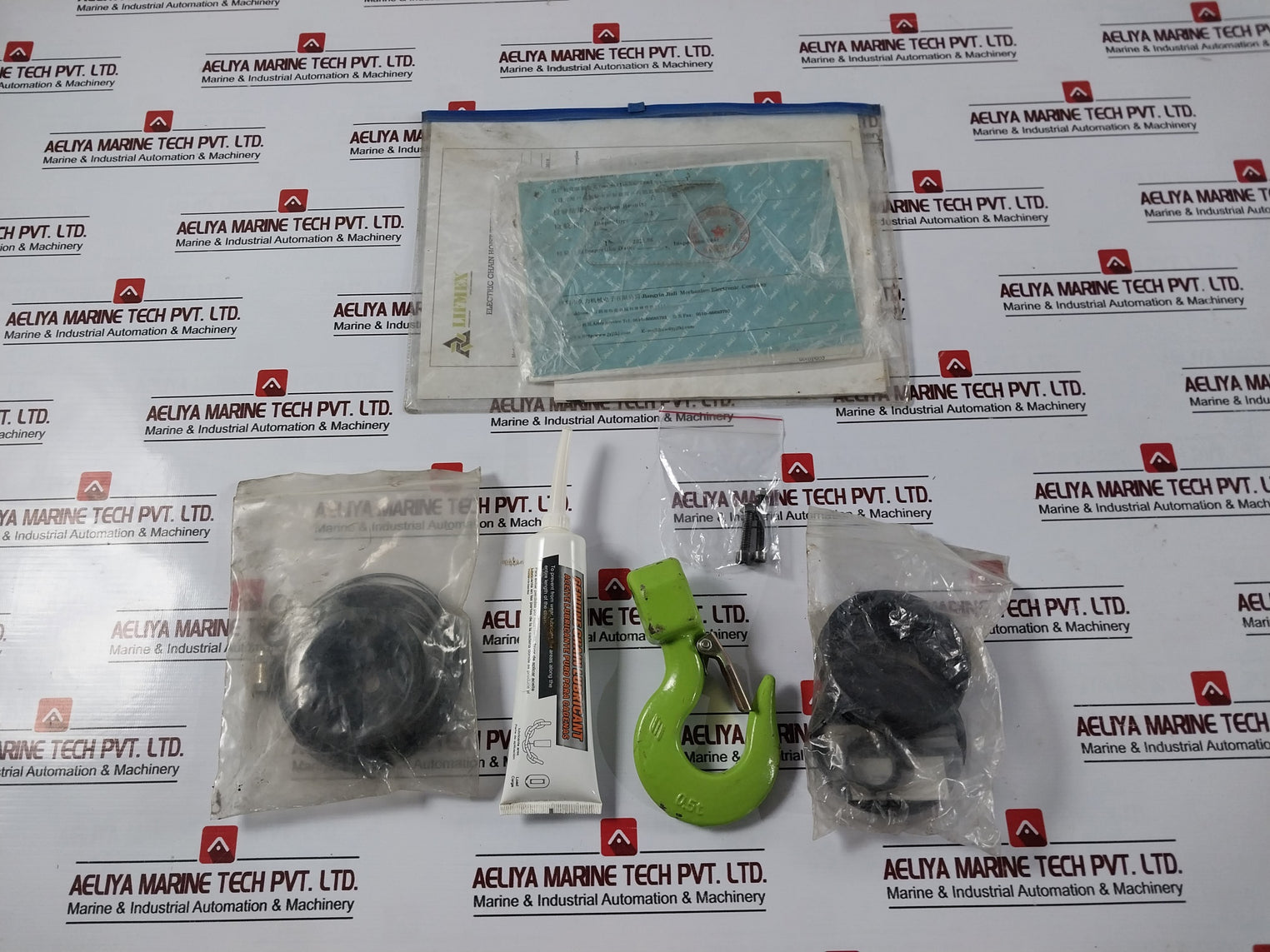 Lifmex Lecb0.5 Ton Electrical Chain Block Without Trolley, 7.2 M/Min, 3 Phase