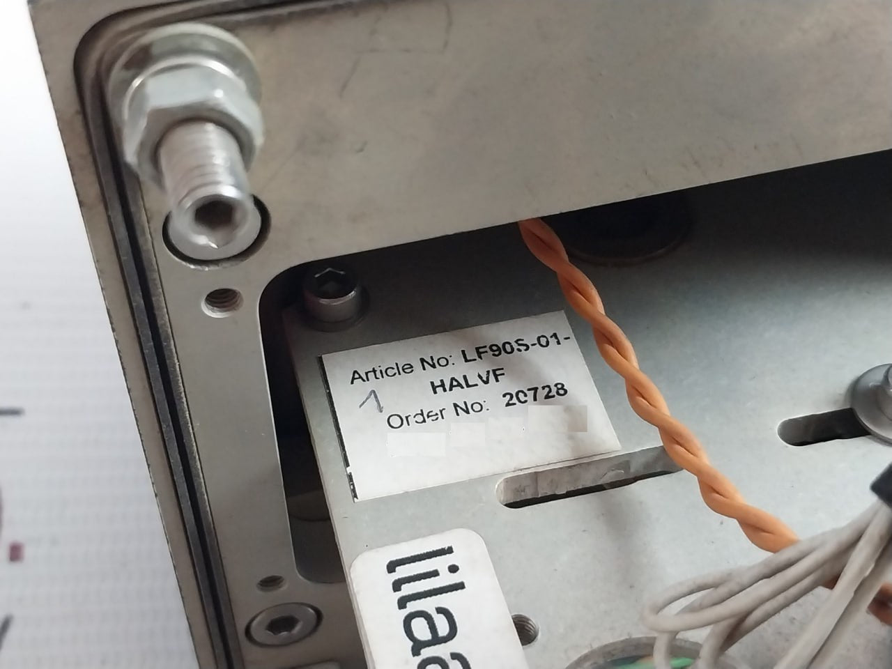 Lilaas Lf90S-01-18 Level Controller Rev: A