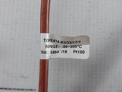 Limatherm Sensor Temperature Sensor Probe 15-meter Tope414-ku33/17/1