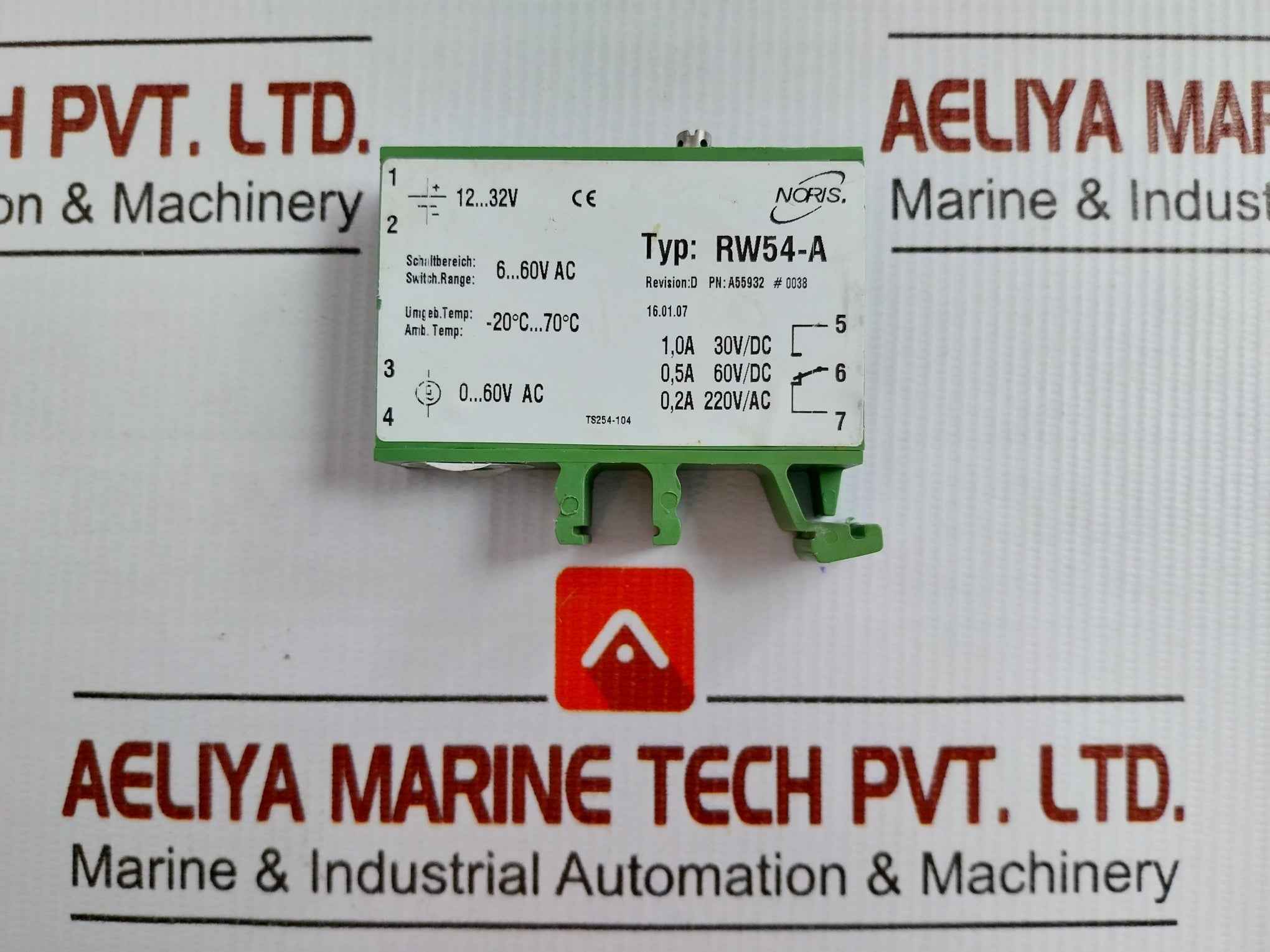 Limit-value Switch Rw54-a Noris 6-60V Ac