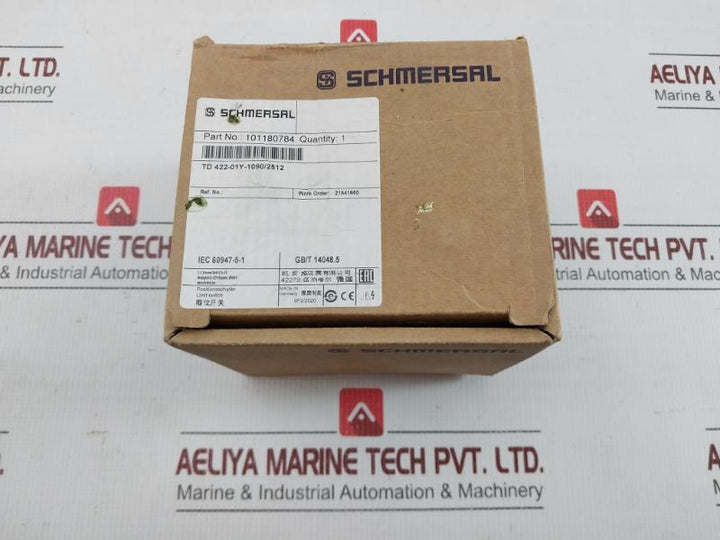 Limit Switch 6Kv 400V Schmersal Td 422-01Y-1090/2512