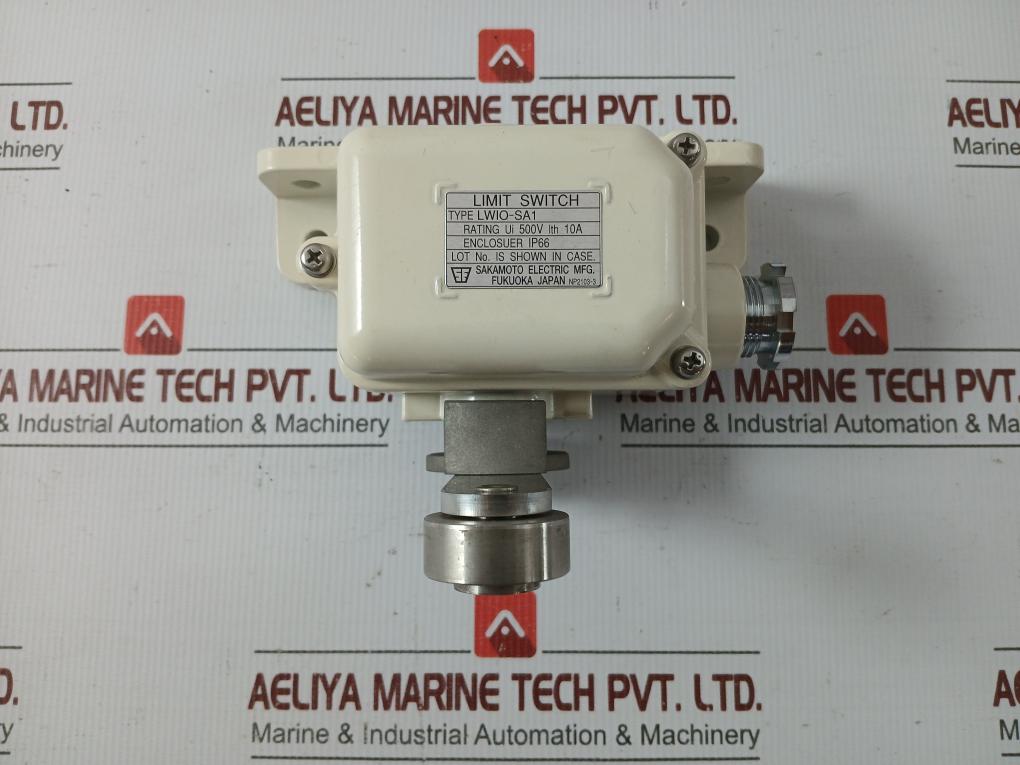 Limit Switch Lwio-sa1 Sakamoto Electric 500V 10A Ip66 Np2103-3