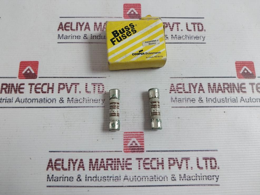Limitron Ktk-20 Fast-acting Fuse 100Ka 600V
