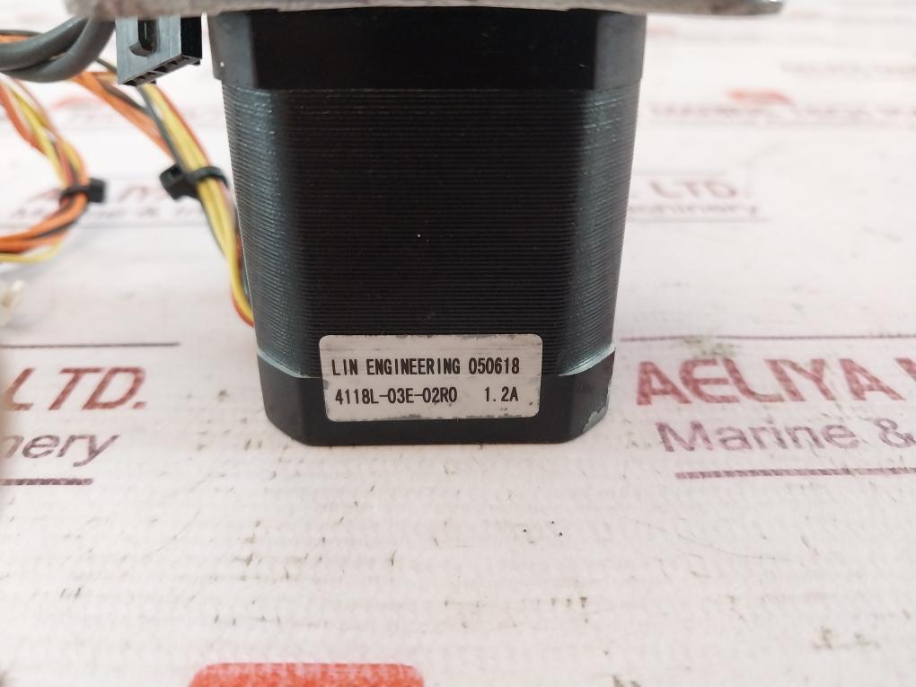 Lin Engineering 4118L-03E-02R0 Hybrid Stepper Motor 1.2A 050618 Rv510-100