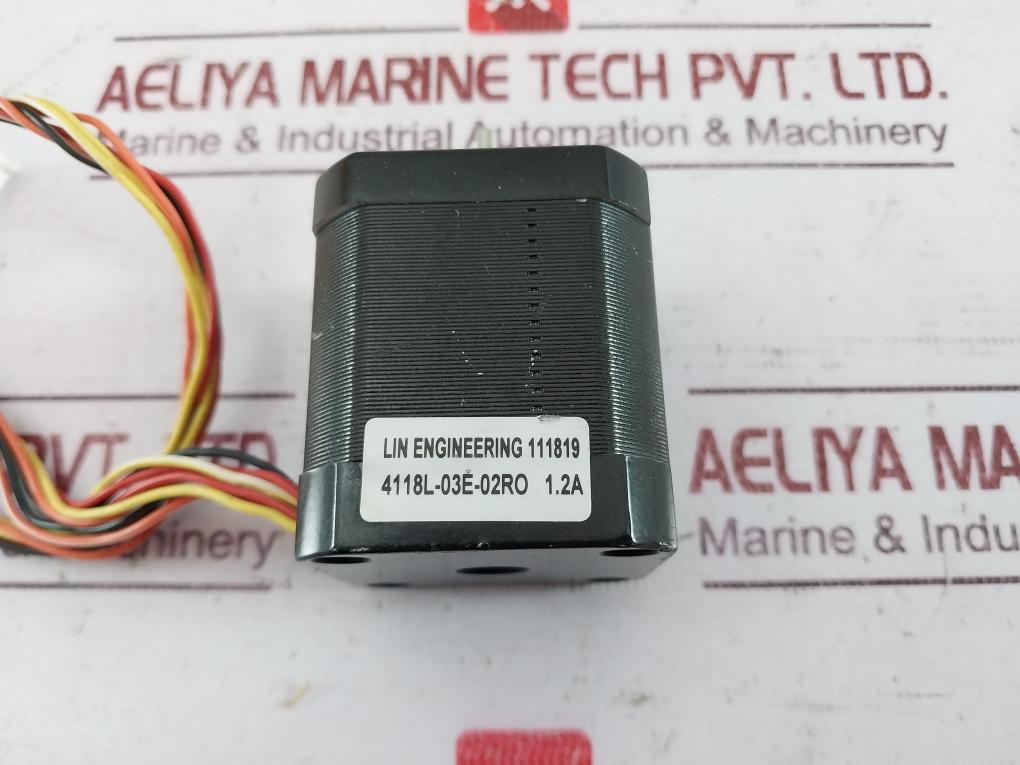 Lin Engineering 4118L-03E-02Ro Hybrid Stepper Motor 1.2A Jxi-21