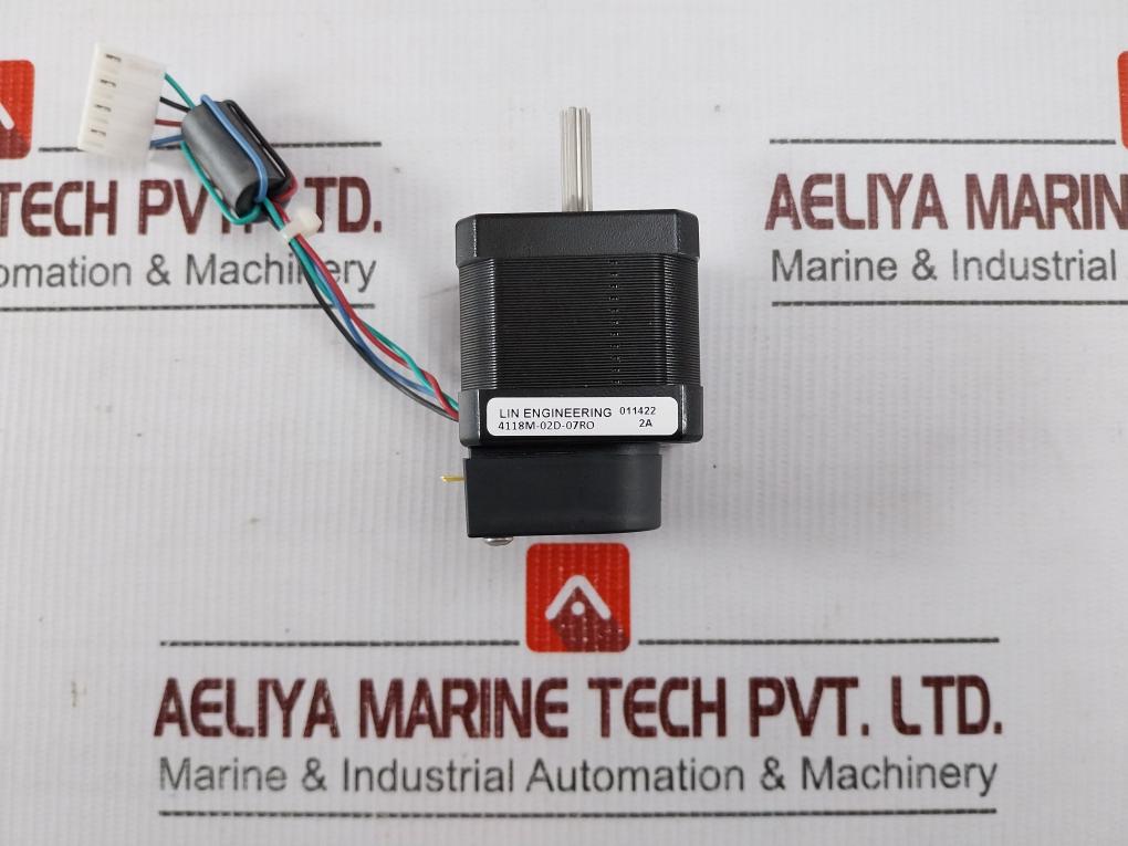 Lin Engineering 4118M-02D-07Ro Stepper Motor 011422