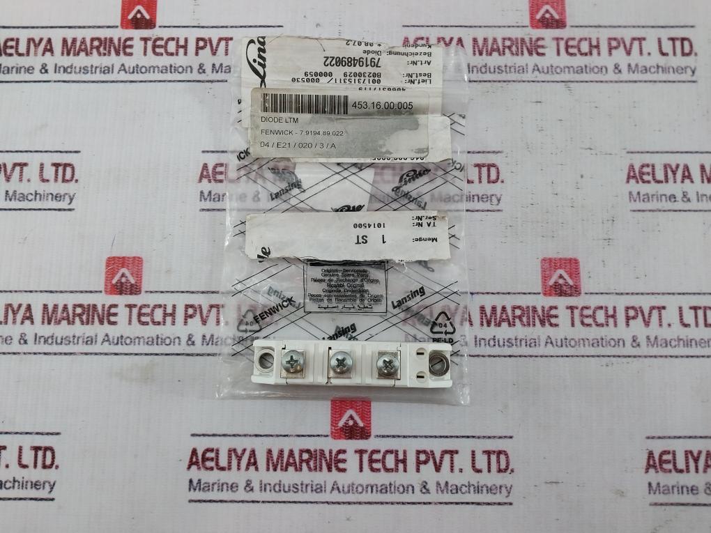 Linde 7919489022 Diode 453.16.00.005