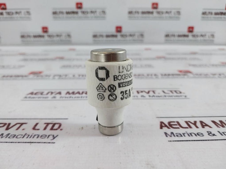 Lot of 6X Lindner 35a 500v Cartridge Fuse Rated Voltage 500v