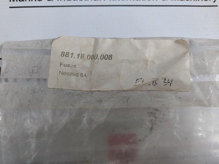 Lindner 6A Bottle Fuse 881.18.000.008 5460