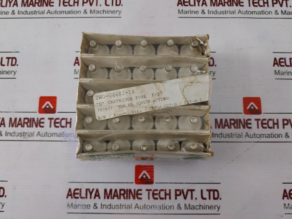 Lindner 6a 500v D-melting Inserts D-schmelzeinsätze