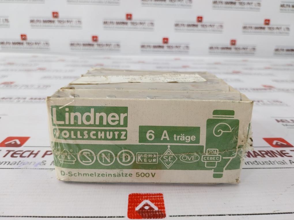 Lindner 6a 500v D-melting Inserts D-schmelzeinsätze