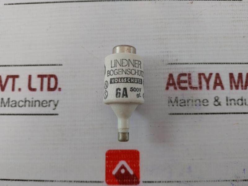 Lindner 6a 500v Full Protection Fuse 6a 500v Gl