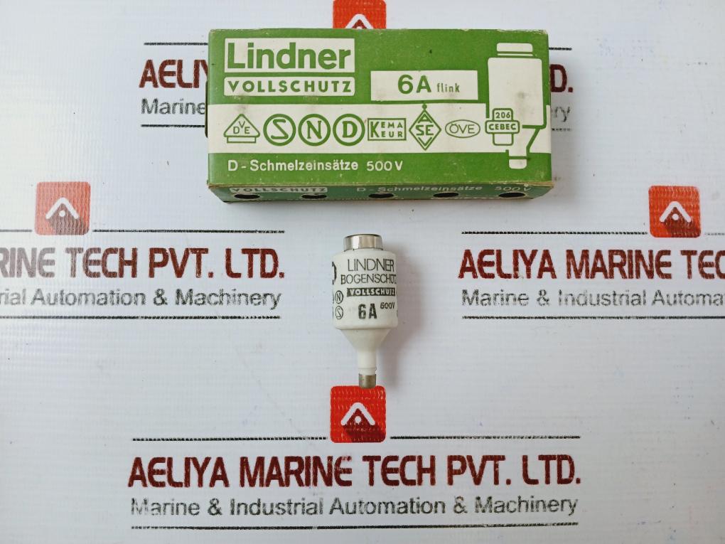 Lindner 6a Flink Amp Bottle Fuse Full Protection 500v