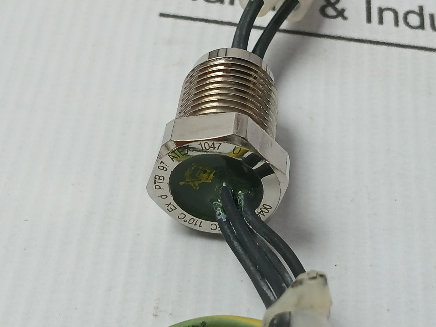 Line Bushing Cable 110C Bartec Ptb 97 Atex 1047 U