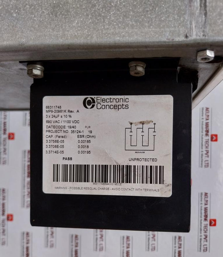Line Filter Drive Module Alcl-12-7 Abb F48-63Hz 600V