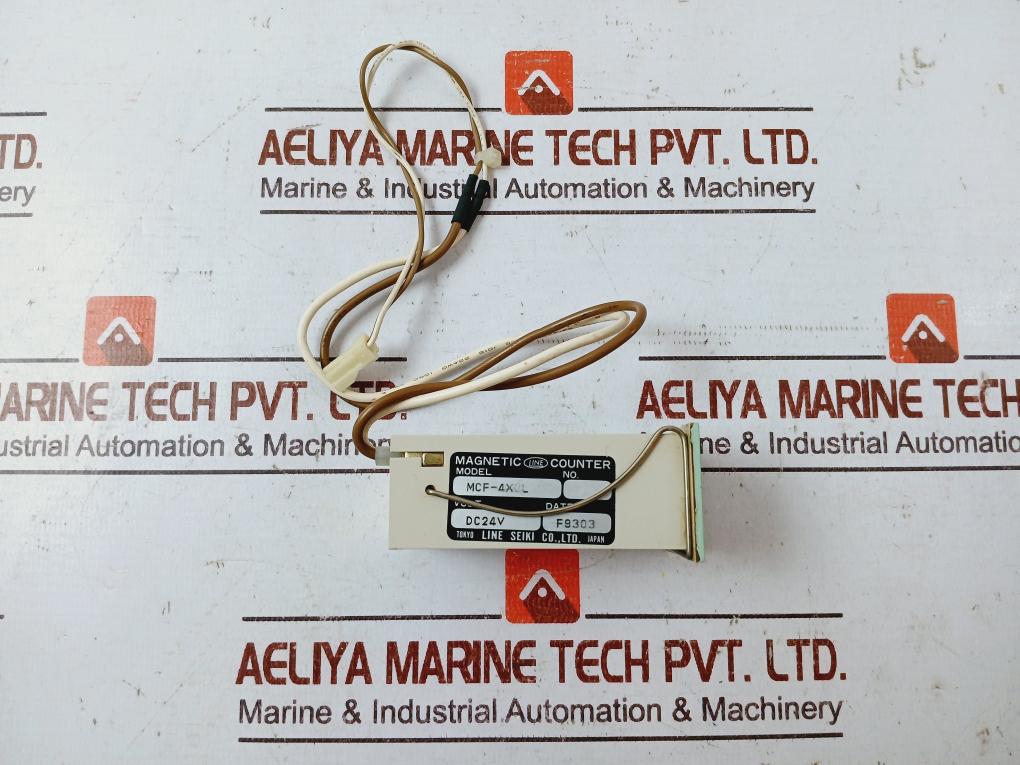 Line Seiki Mcf-4Xul Magnetic Counter Dc24V