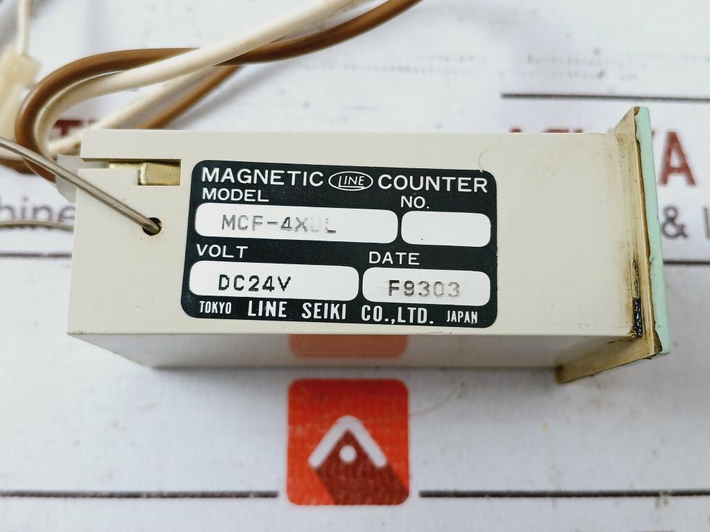Line Seiki Mcf-4Xul Magnetic Counter Dc24V