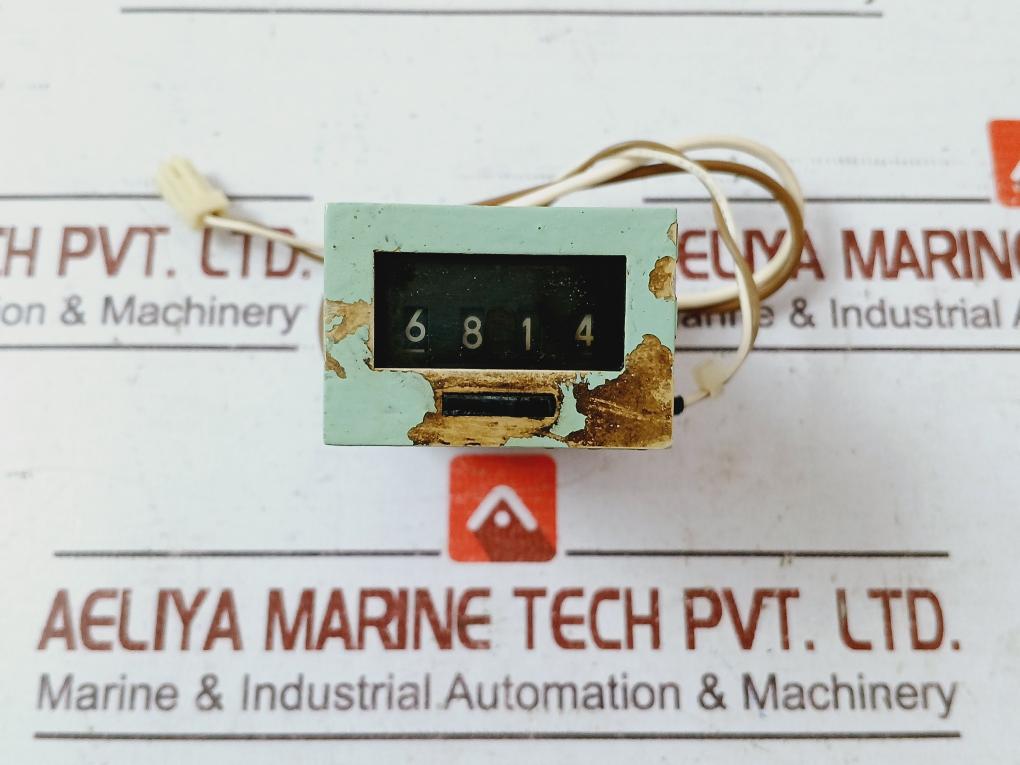 Line Seiki Mcf-4Xul Magnetic Counter Dc24V