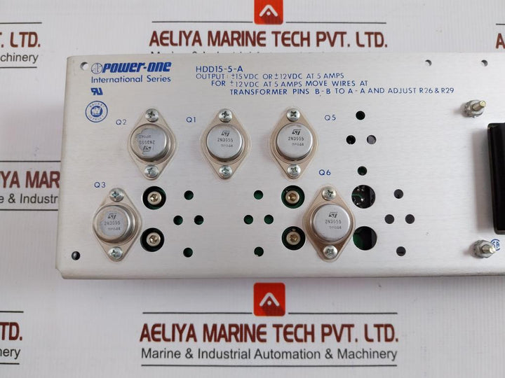 Linear Power Supply Hdd15-5-a Power-one
