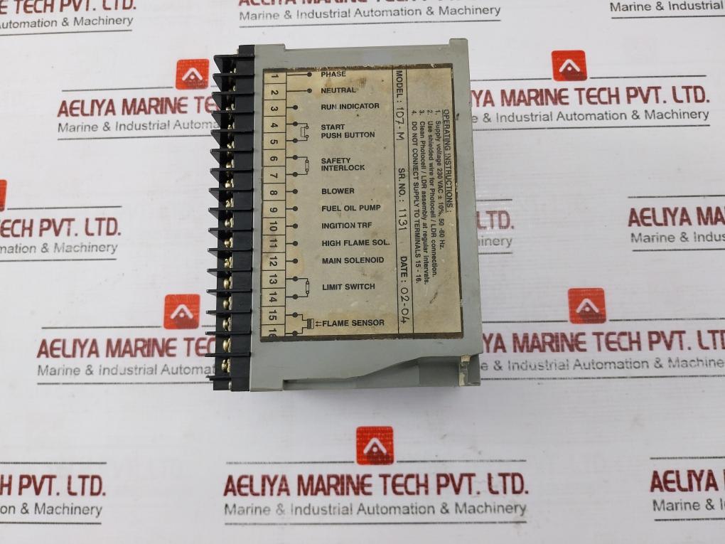 Linear Systems 107-m Burner Sequence Controller 50-60Hz