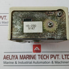 Linero Controls Hs-230 Pressure Control Switch 5-30 Kgf/Cm2 Ac 125V/250V