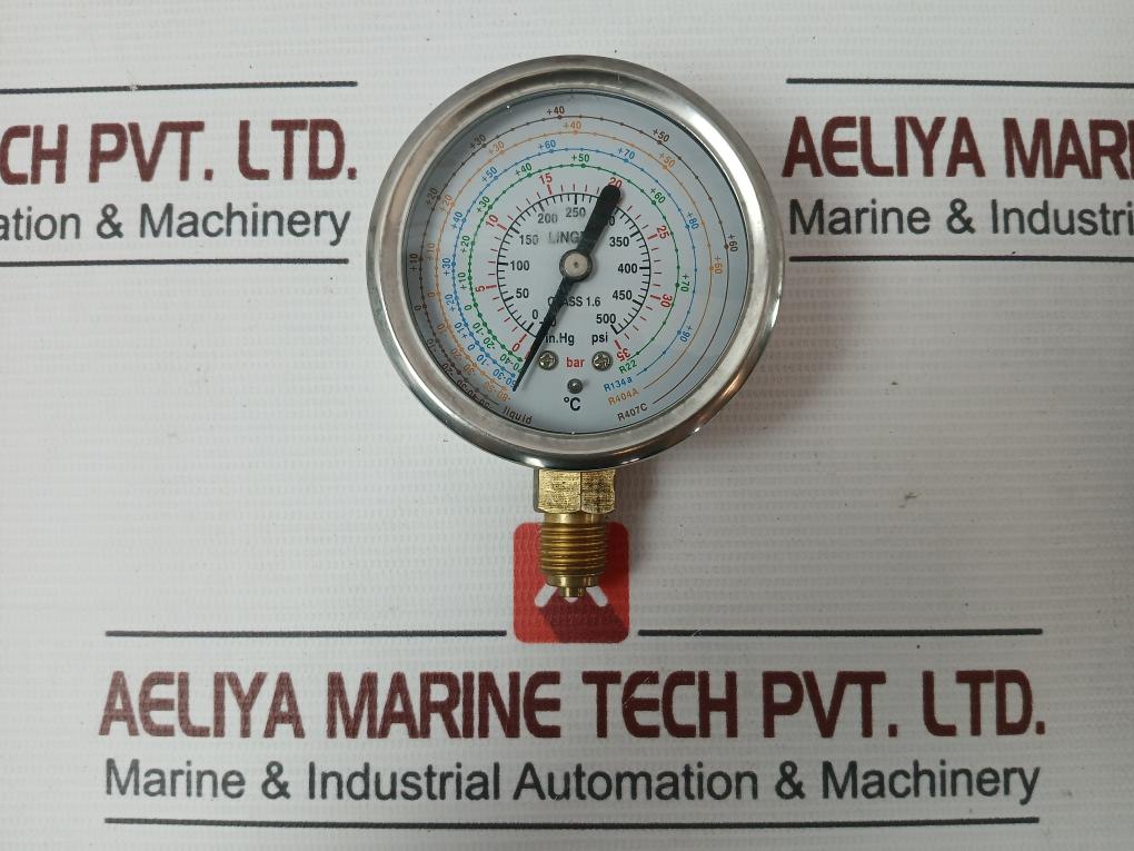 Lingdu -1 To 35 Bar Analog Pressure Gauge 63Mm