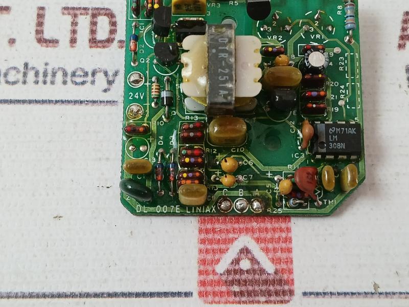 Liniax Dl-007E Printed Circuit Board 24V