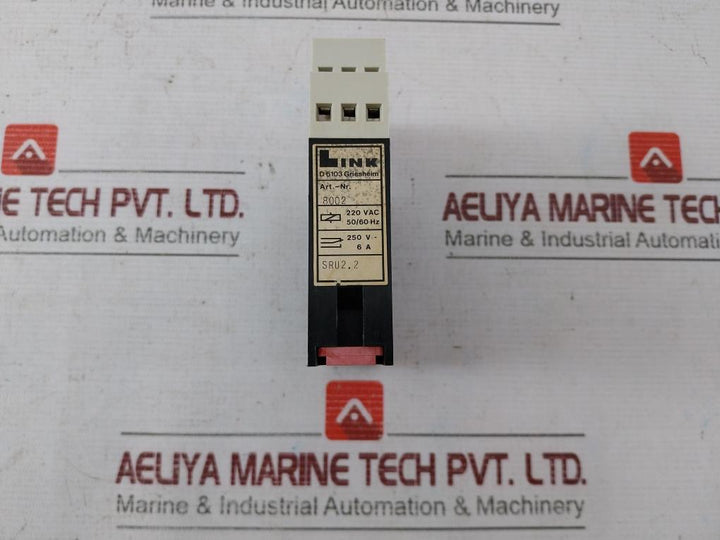 Link Sru2.2 Timing Module Relay 220 Vac 50/60 Hz 250V – 6A 8002