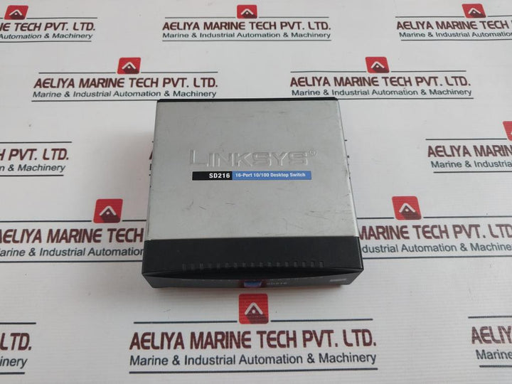 Linksys Sd216 16-port 10/100 Desktop Ethernet Network Switch Ver.2