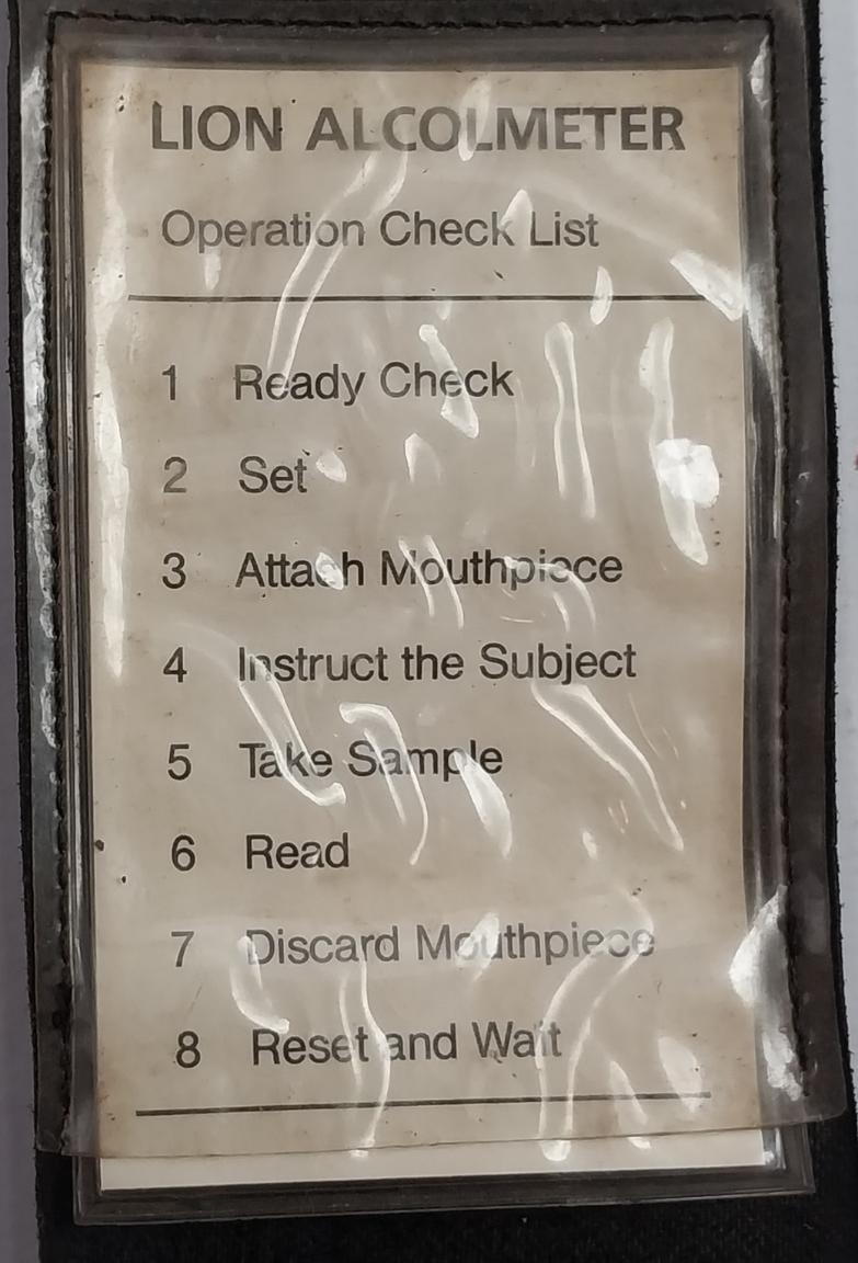 Lion S-d2 Alcolmeter