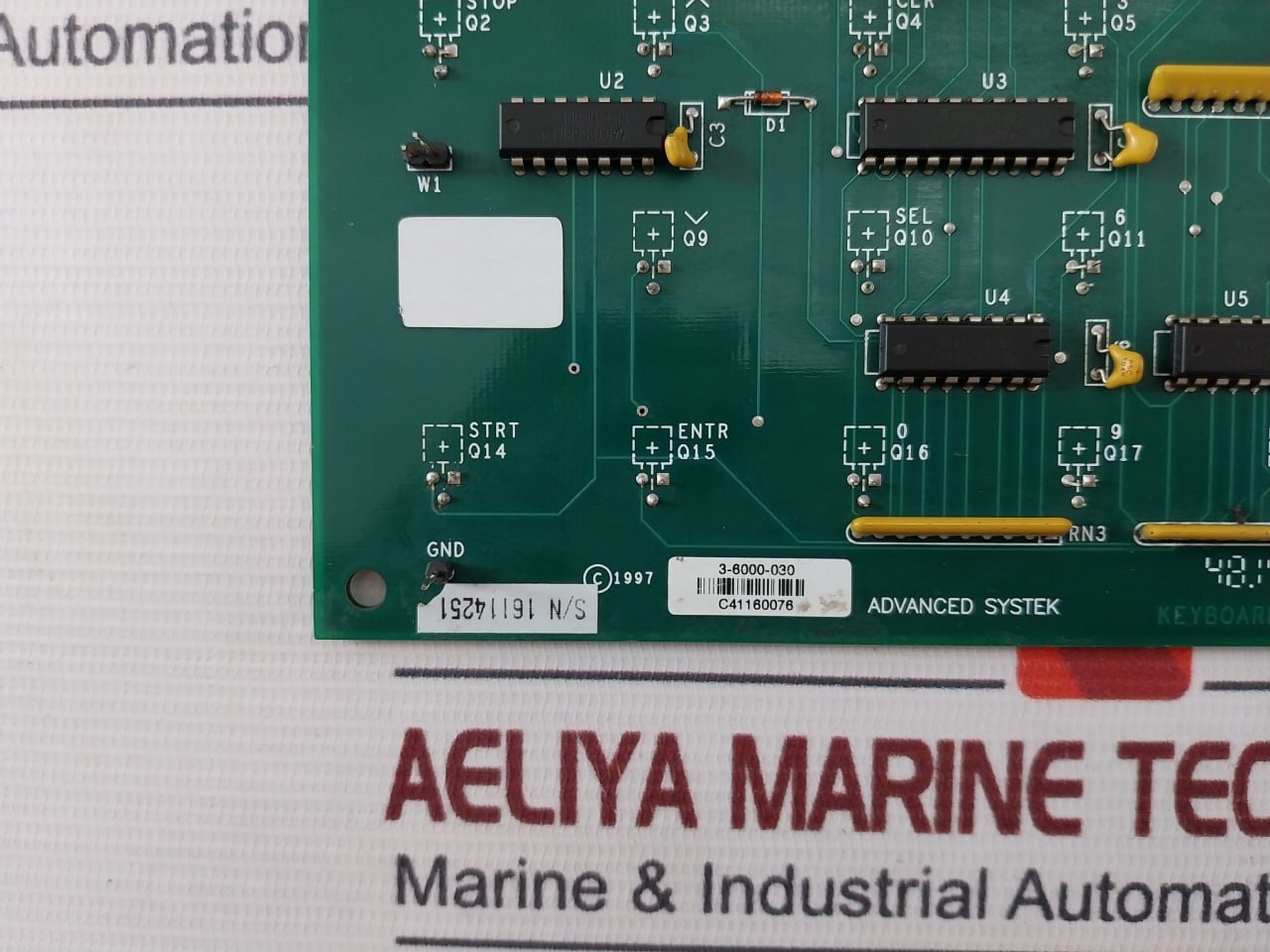 Advanced Systek 4-6000-030 Pcb For Keyboard 94V-0 C41160076