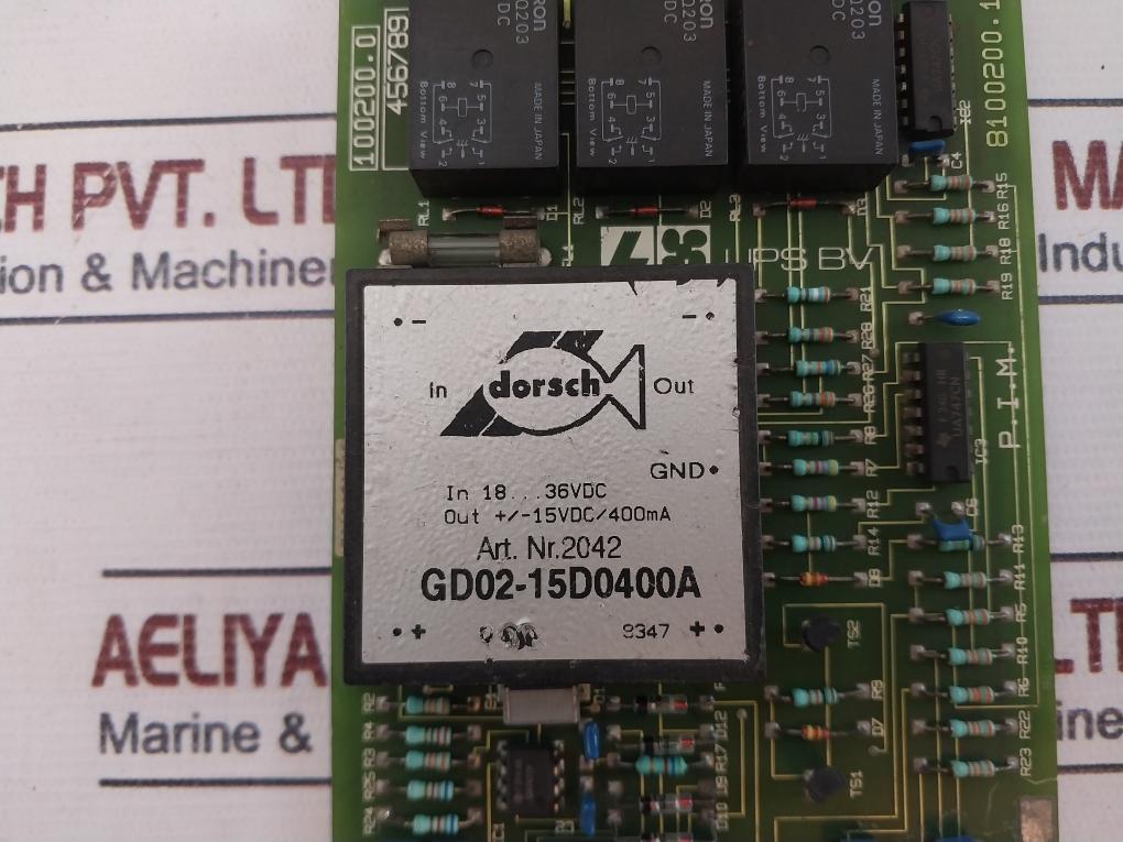 Lips Bv 8100200.1B Printed Circuit Board