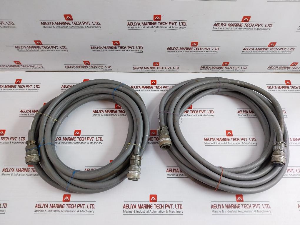 Liquatite 10 Meter 3/8" At Circular Mil-spec Connector Cable Assembly