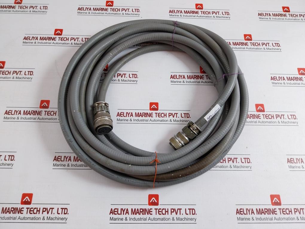 Liquatite 10 Meter 3/8" At Circular Mil-spec Connector Cable Assembly