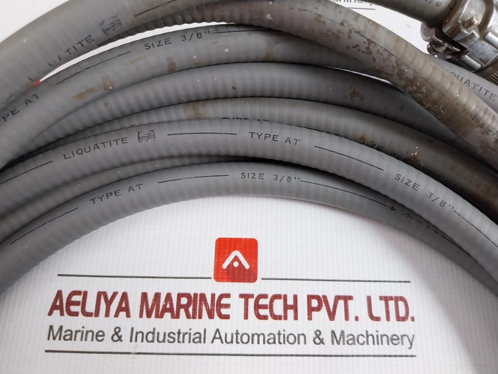 Liquatite 10 Meter 3/8" At Circular Mil-spec Connector Cable Assembly
