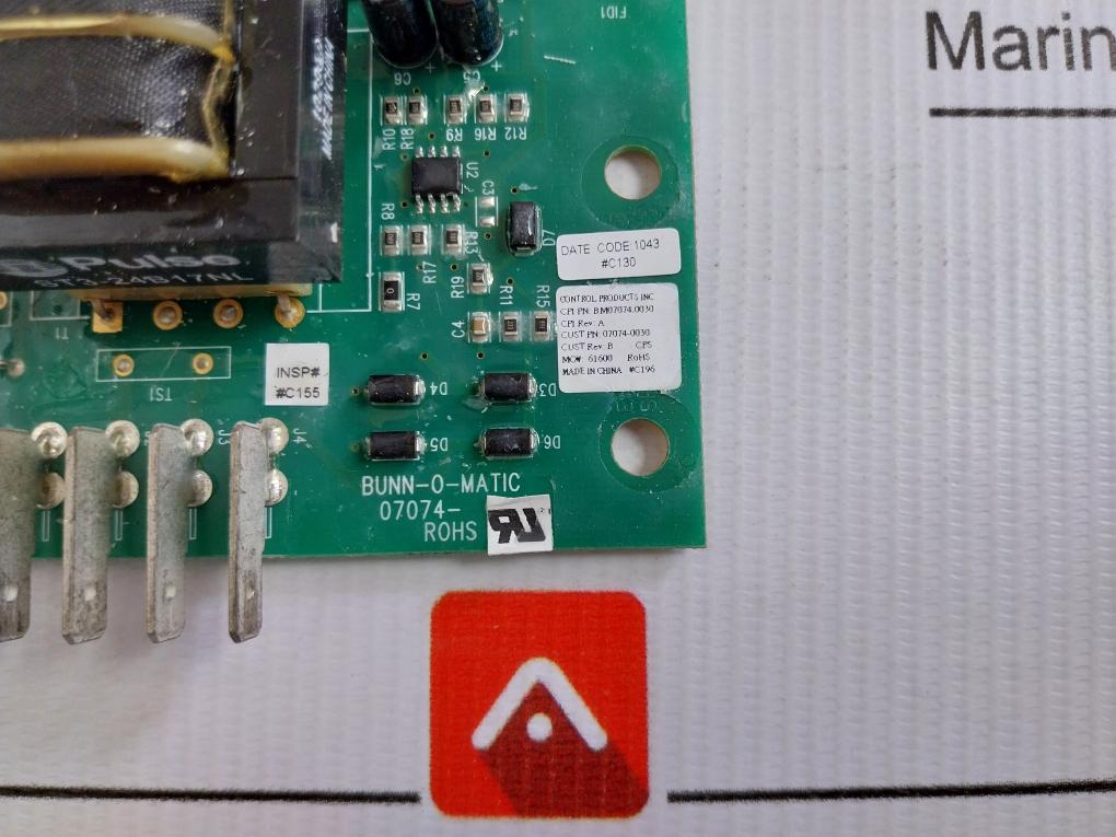 Liquid Level Control Board Bm07074.0030 Bunn-o-matic