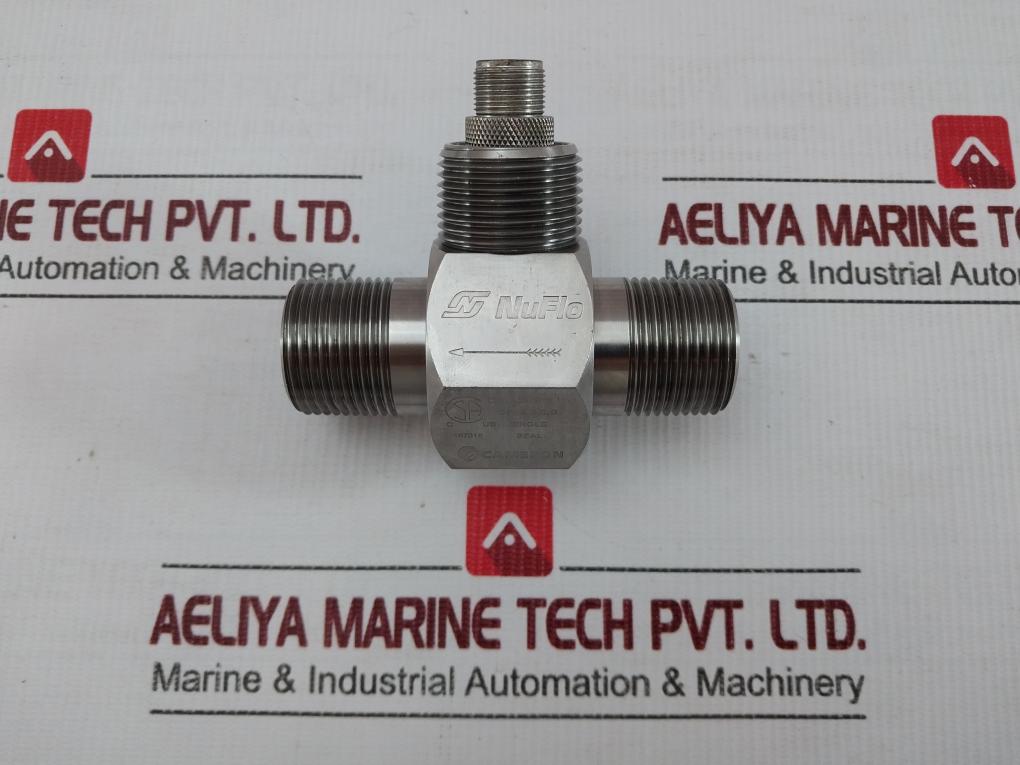 Liquid Turbine Flowmeter 7500 Psi/51.7 Mpa Nuflo 9A-100003522