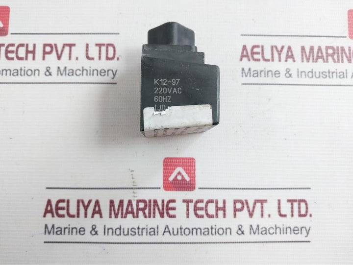 Lisk Ireland K12-97 Solenoid Coil 220Vac 60Hz Ijd