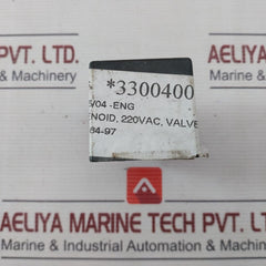 Lisk Ireland K12-97 Solenoid Valve 220V Ac 60 Hz