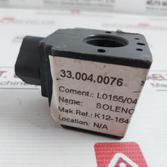 Lisk Ireland K12-97 Solenoid Valve 220Vac 60Hz